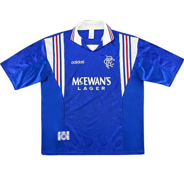 Authentic Camiseta Rangers 1ª Retro 1996 1997 Azul